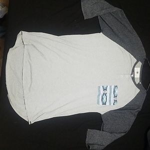 3/4 inch pacsun shirt